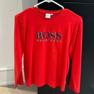 Boss red long sleeve